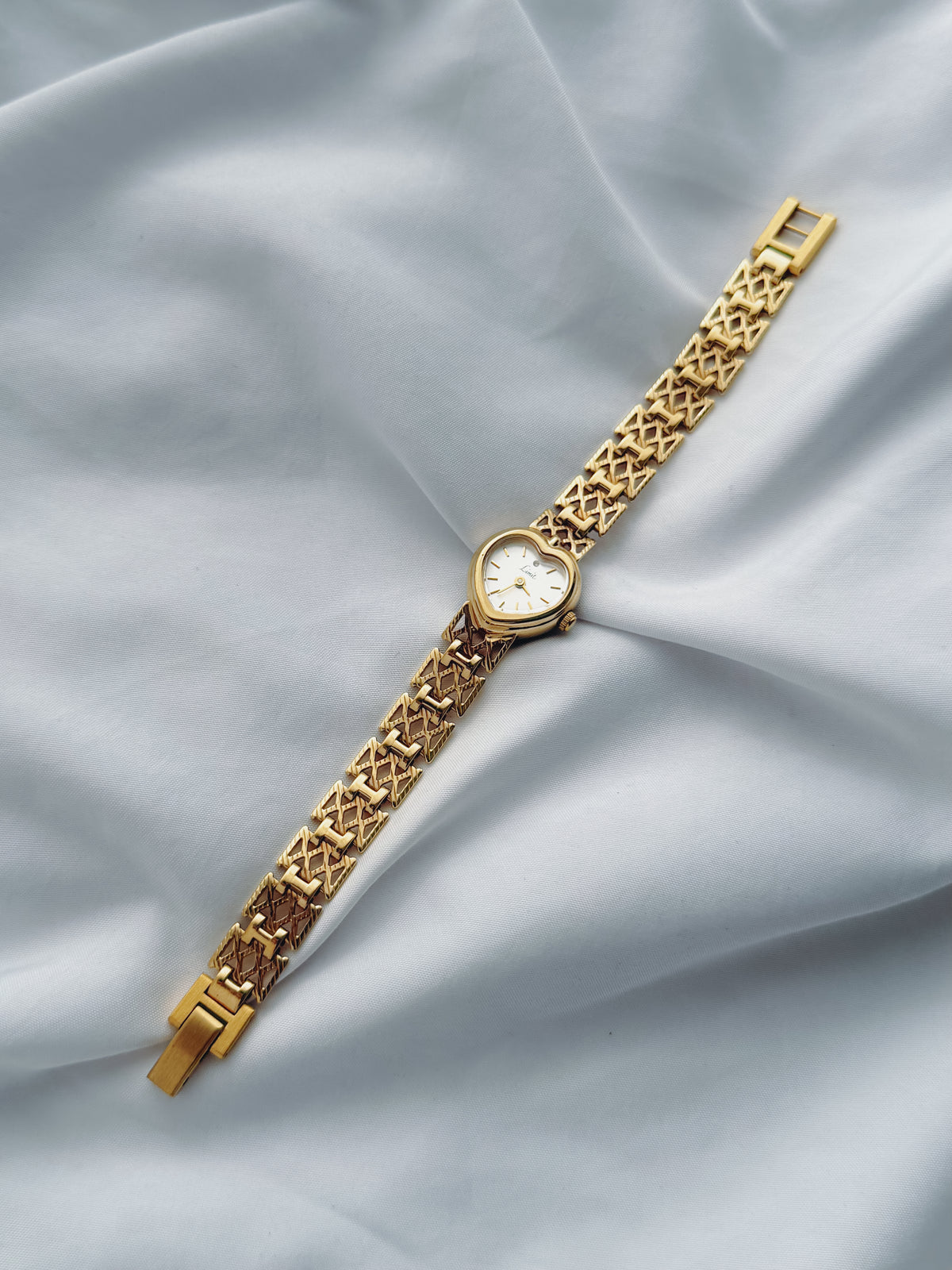 Gold - Heart-Shaped Watch
