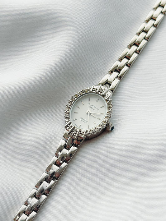 Silver - Dainty Marcel Drucker Watch (1990s)