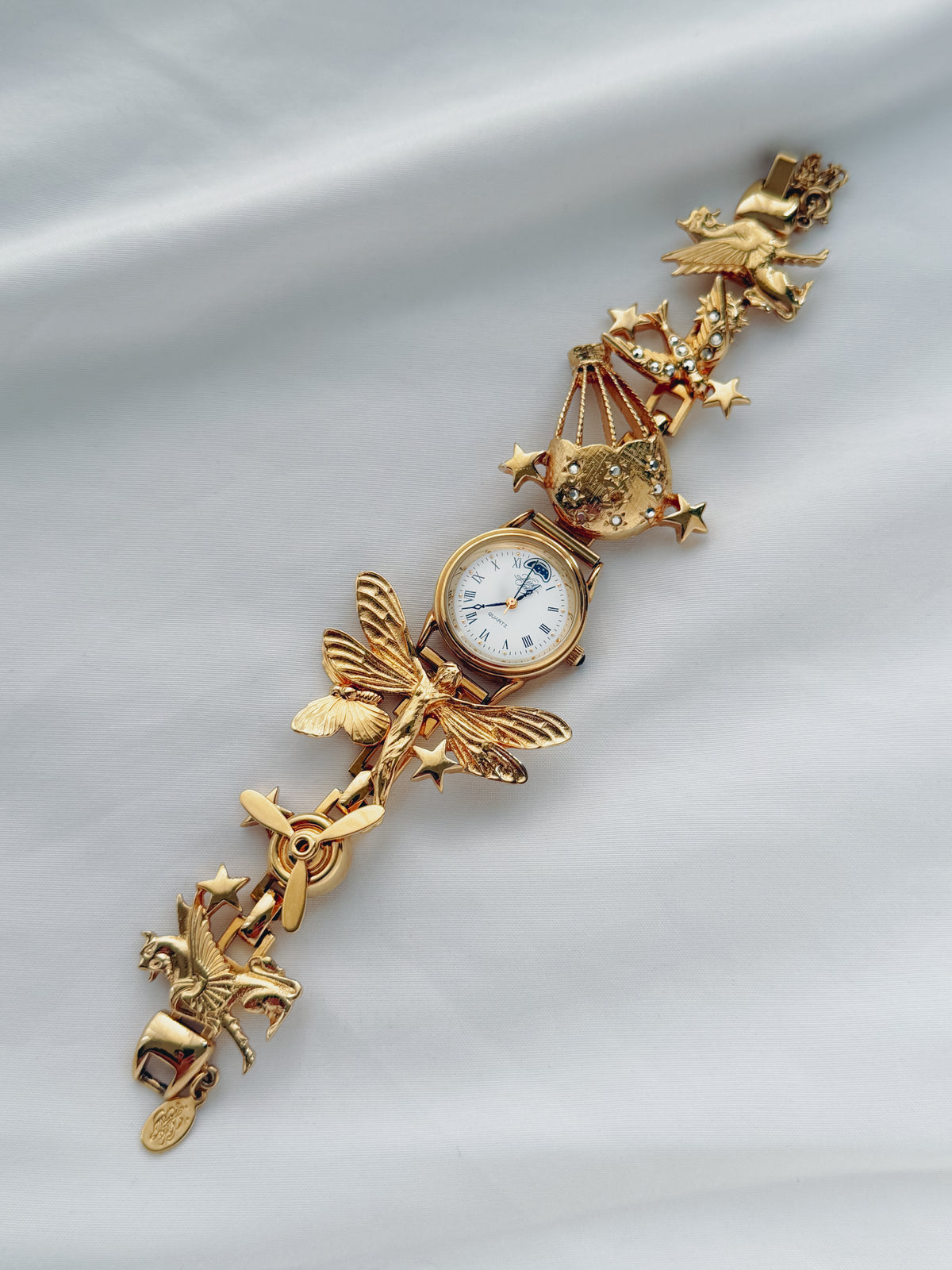Gold - RARE 1980s Kirk's Folly Moon Phase Watch