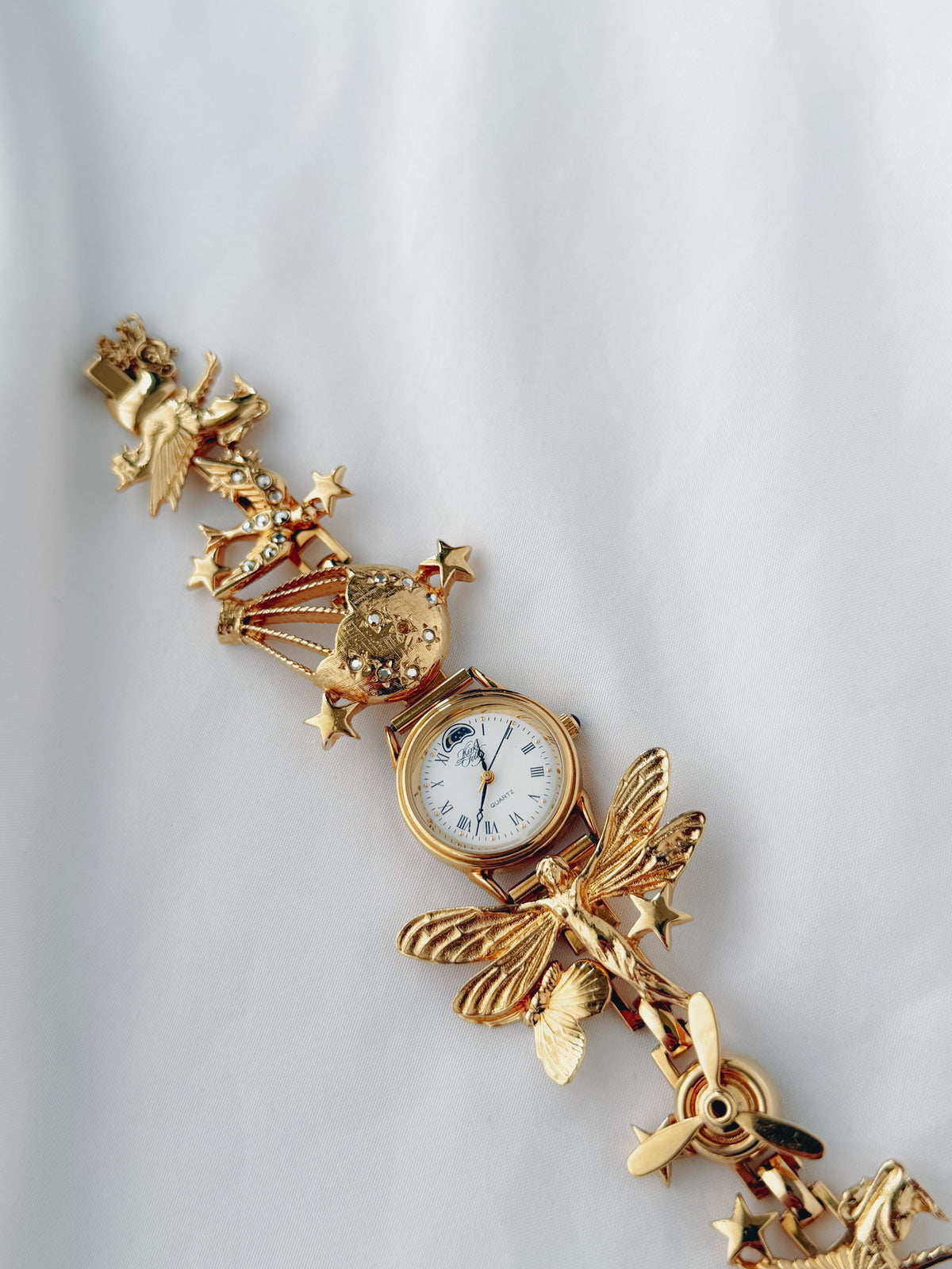 Gold - RARE 1980s Kirk's Folly Moon Phase Watch