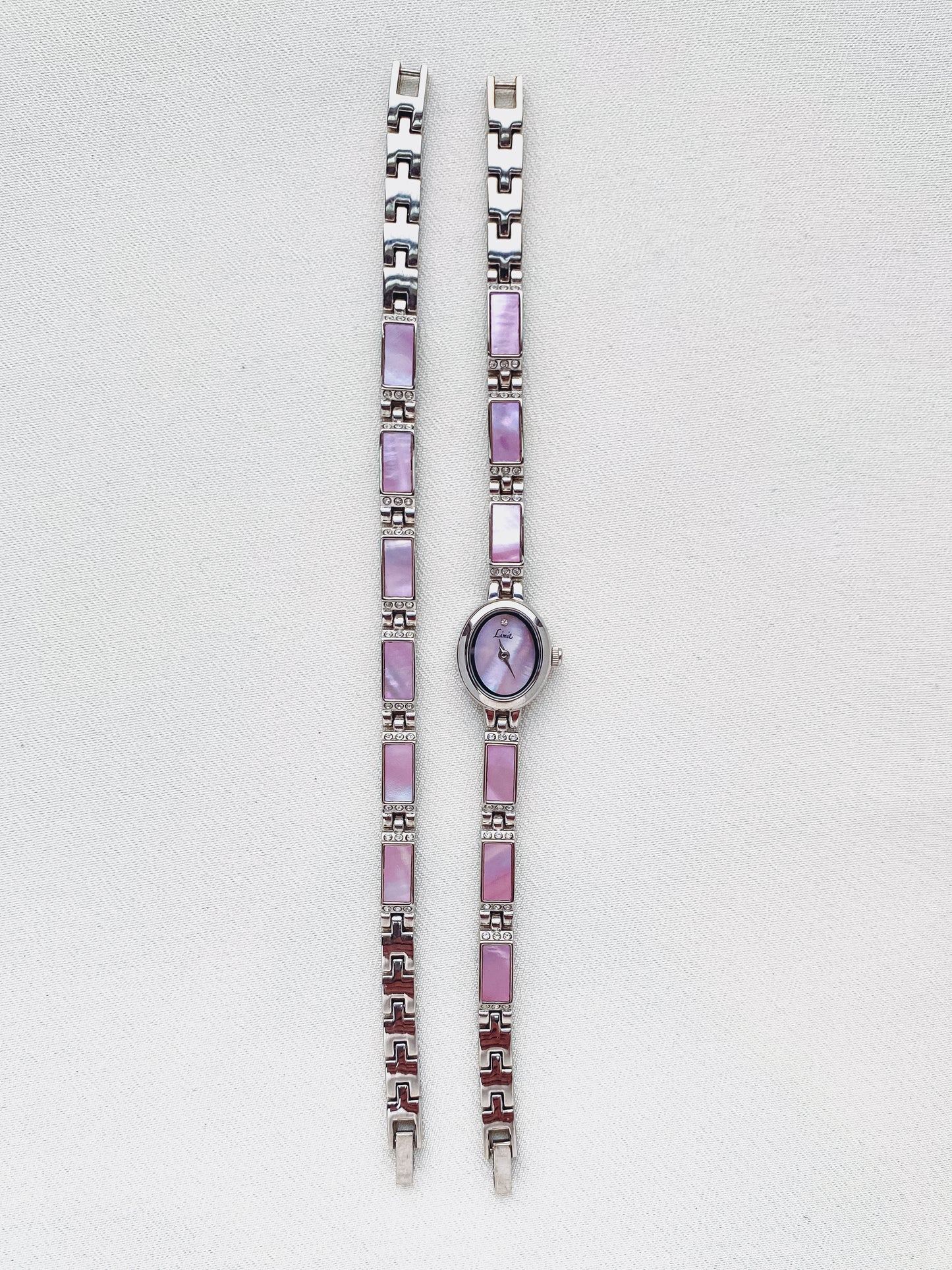 Silver Watch & Matching Bracelet