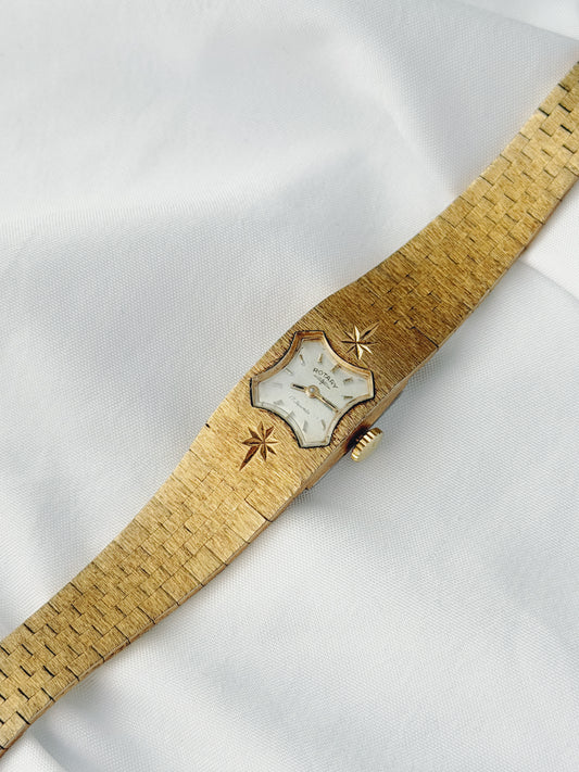 Gold - RARE 1980s Rotary Watch
