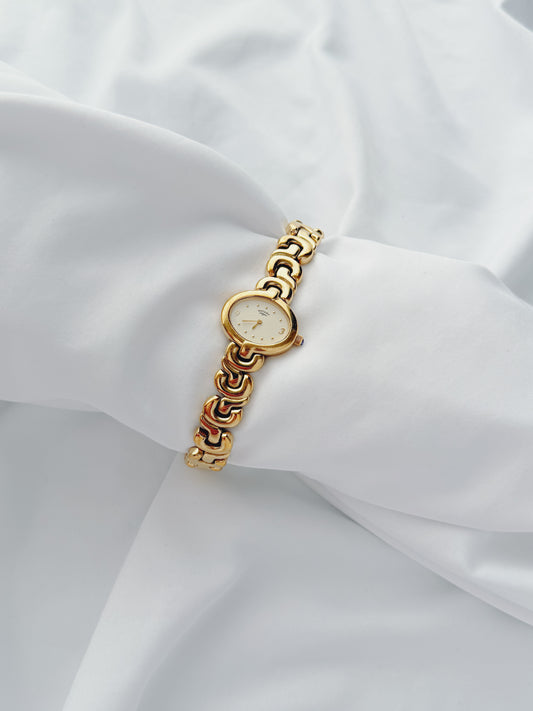 Gold - 1990s Rotary Oval Dial Watch