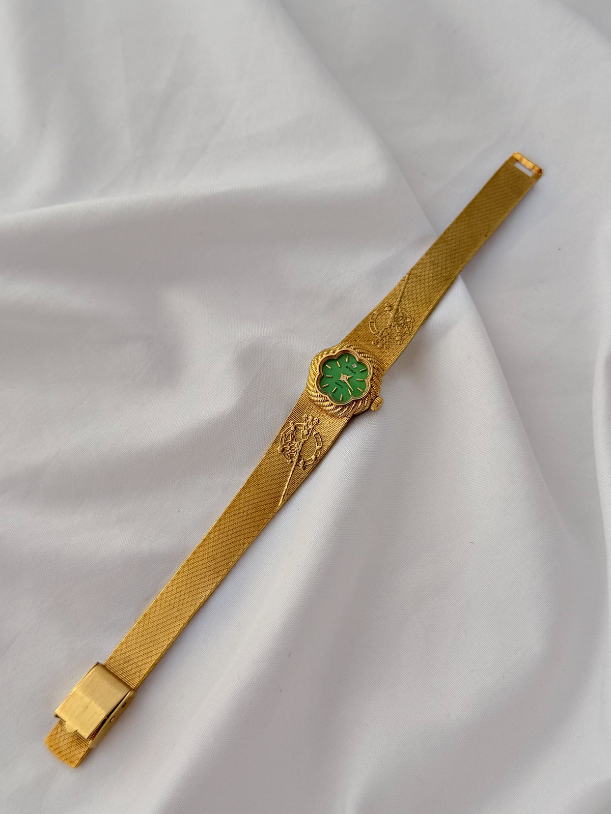 Gold - EXTREMELY RARE Ronada Floral Watch (1970s)